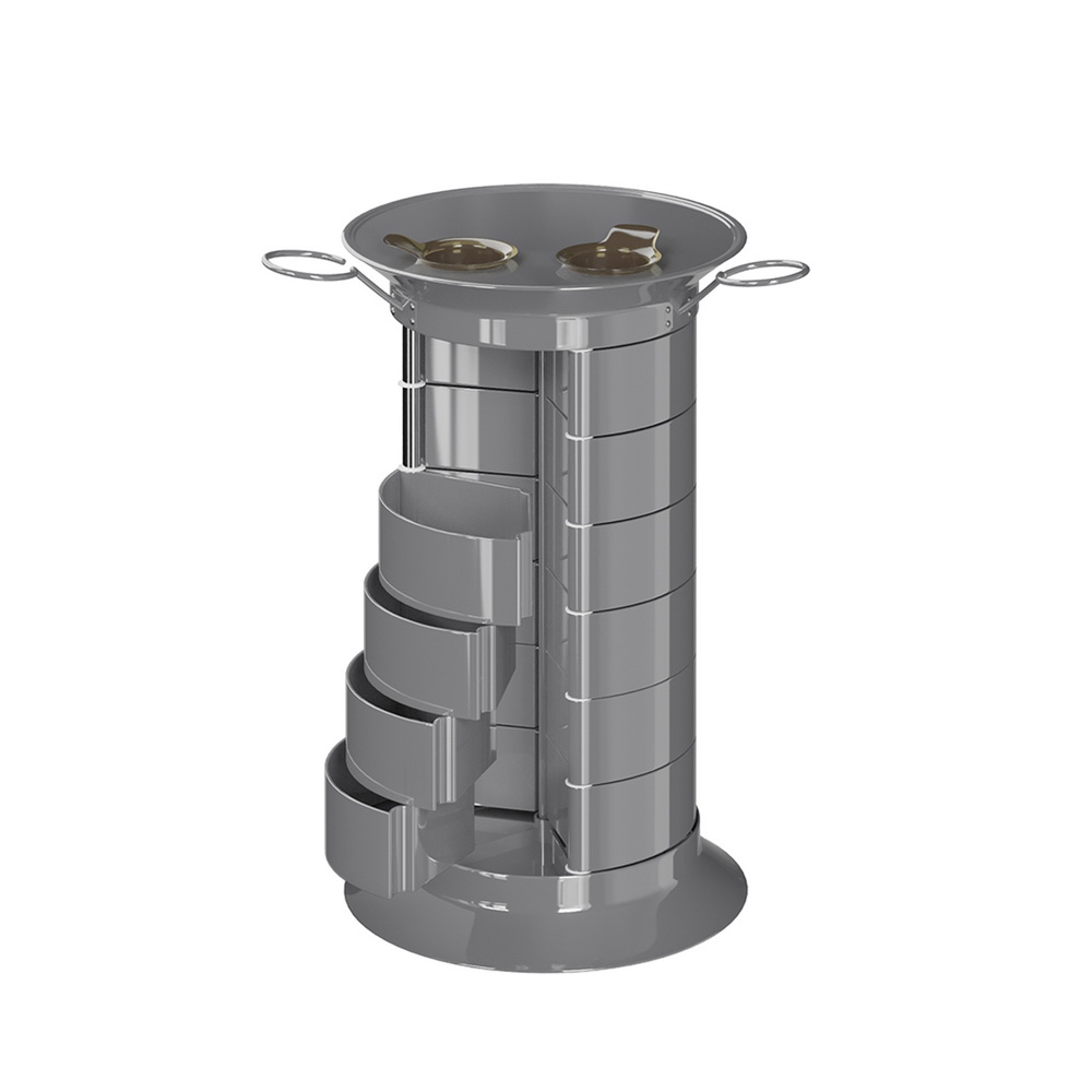 Парикмахерская тележка GiroCo Ofelia, серый