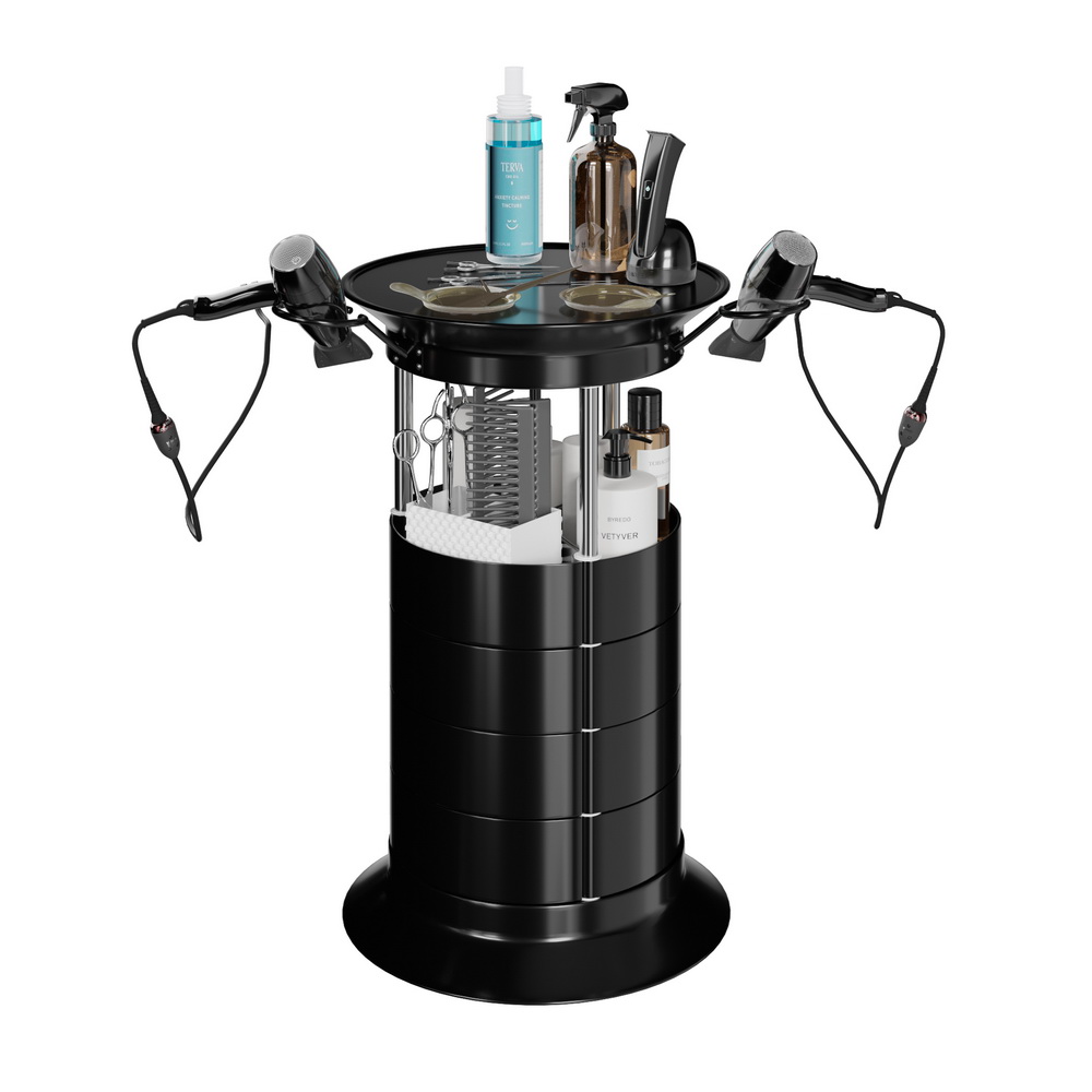 Парикмахерская тележка GiroCo Luisa, черный