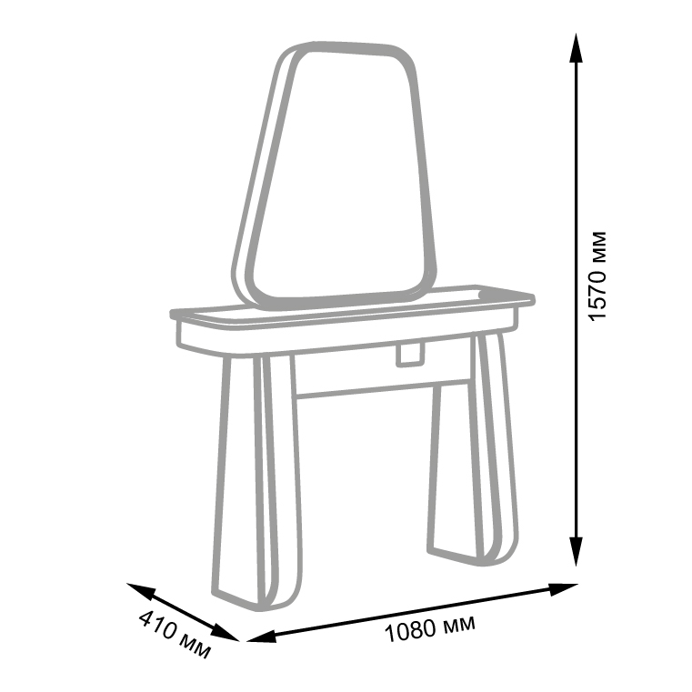 Парикмахерское зеркало Ричвуд