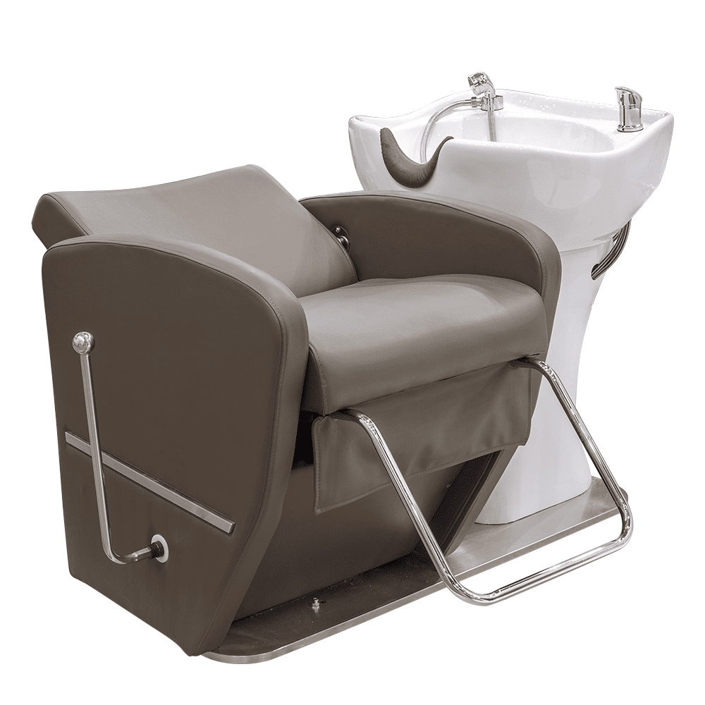 Мойка для барбершопа Валенсия, коричневая