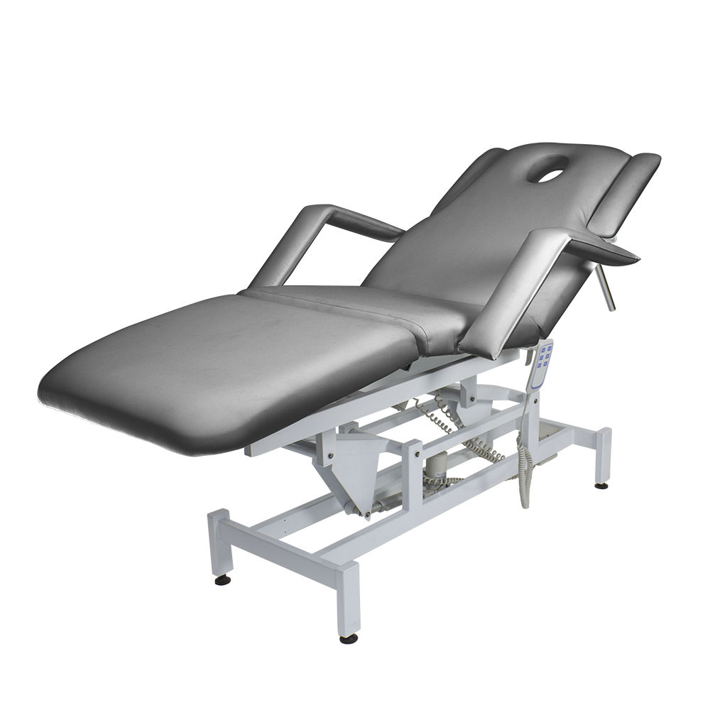 Косметологическая кушетка МД-849 (Элегия-3А) Коралловый №77, 3 мотора