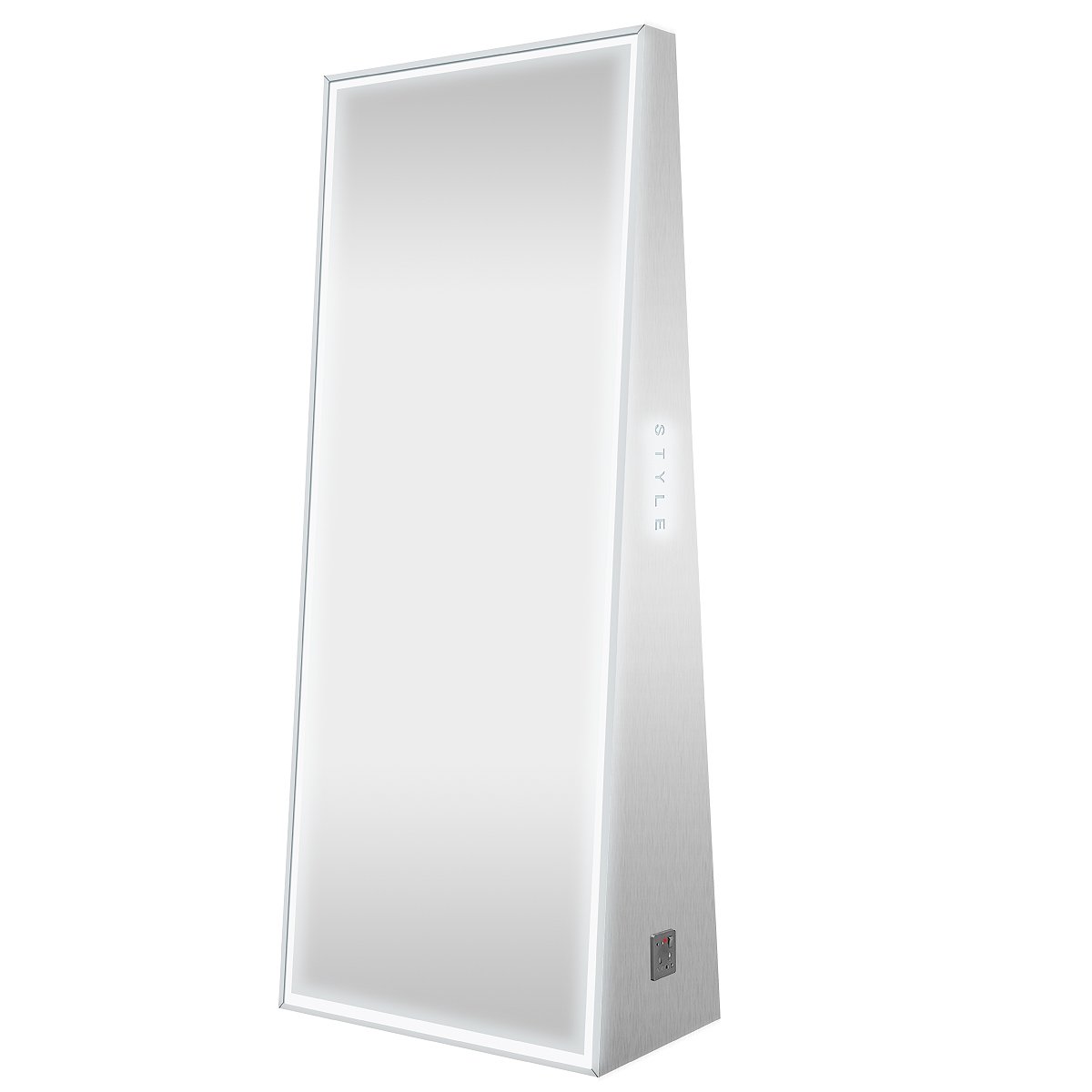 Парикмахерское зеркало МД-101А, двухстороннее, с подсветкой