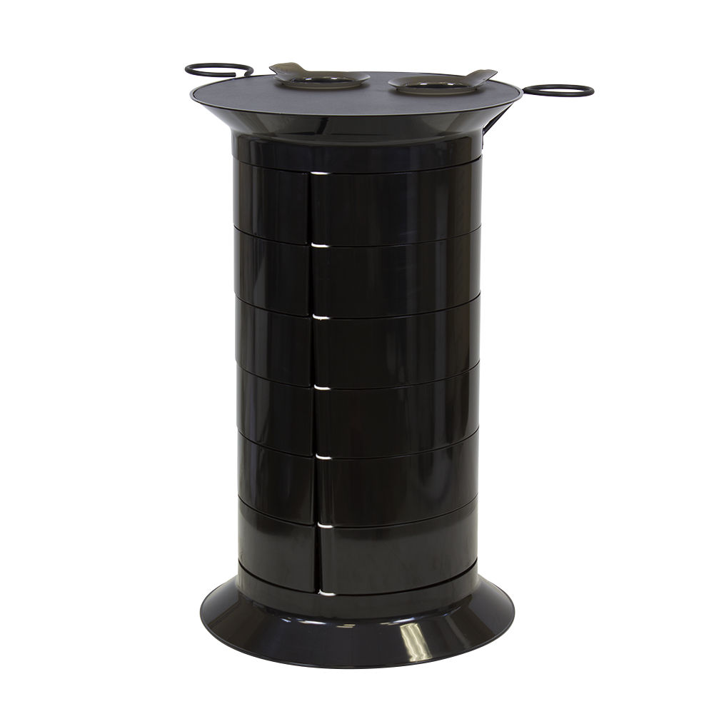 Парикмахерская тележка GiroCo Doble, черный