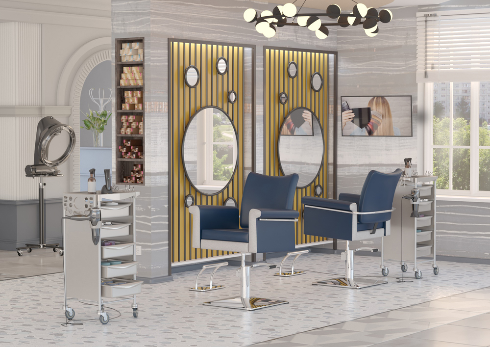 Кресло для парикмахерской Лесли гидравлика