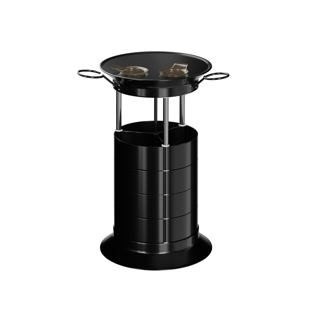 Парикмахерская тележка GiroCo Luisa, черный