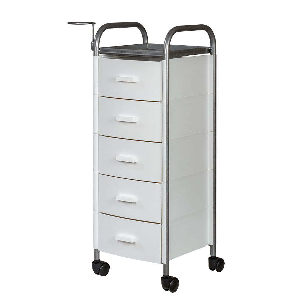 Тележка парикмахерская Глорис-02, белый