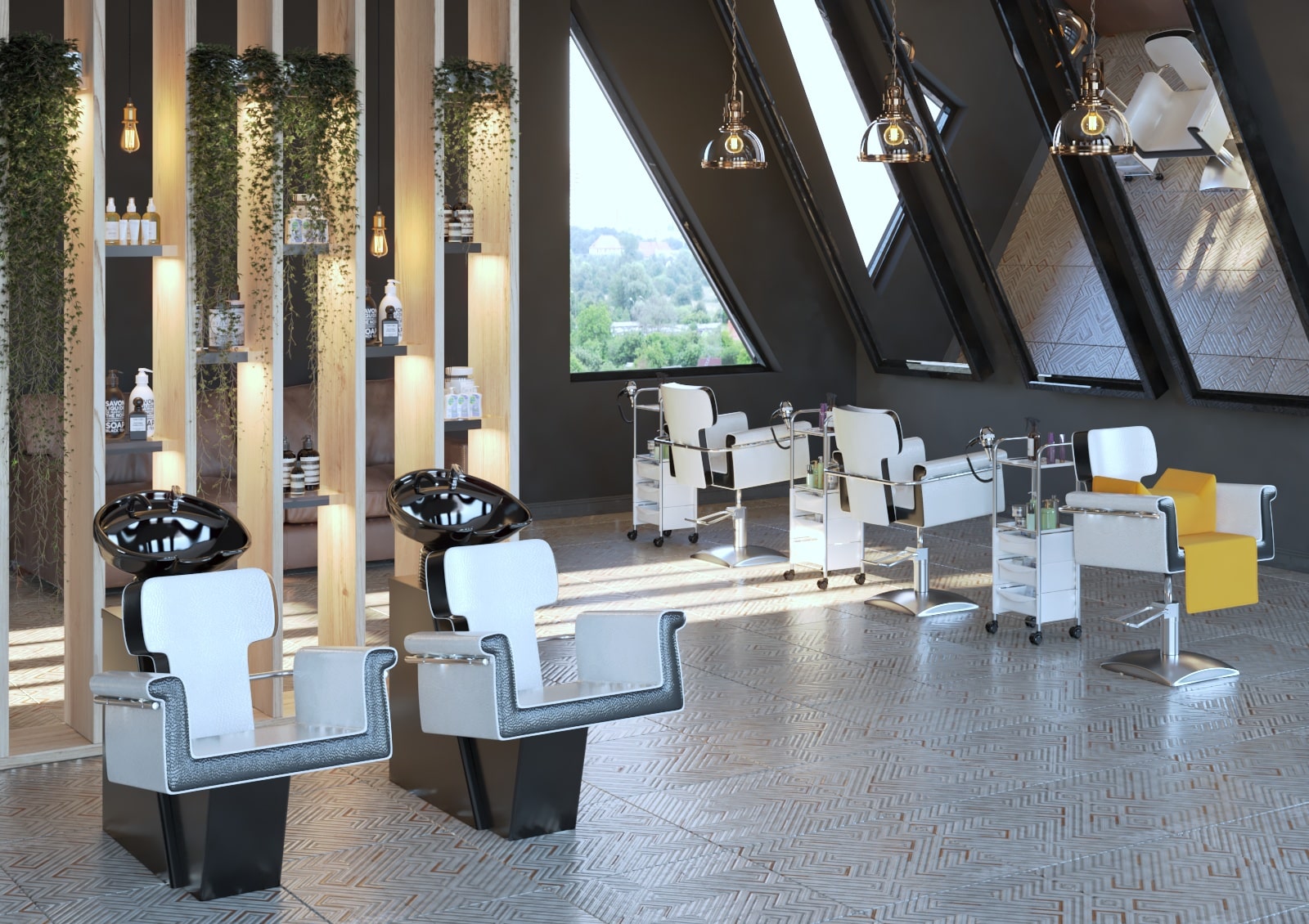 Кресло для парикмахерской МД-77А