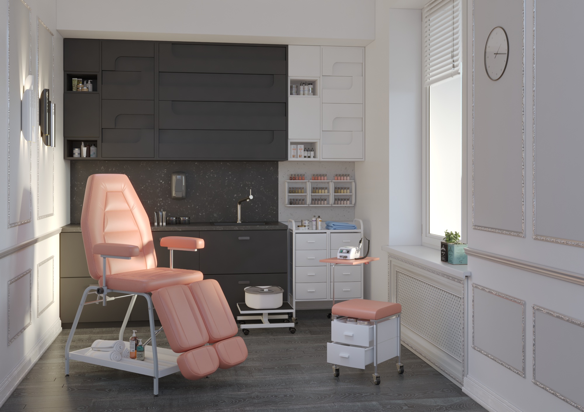 Педикюрно-маникюрная стойка Рокси