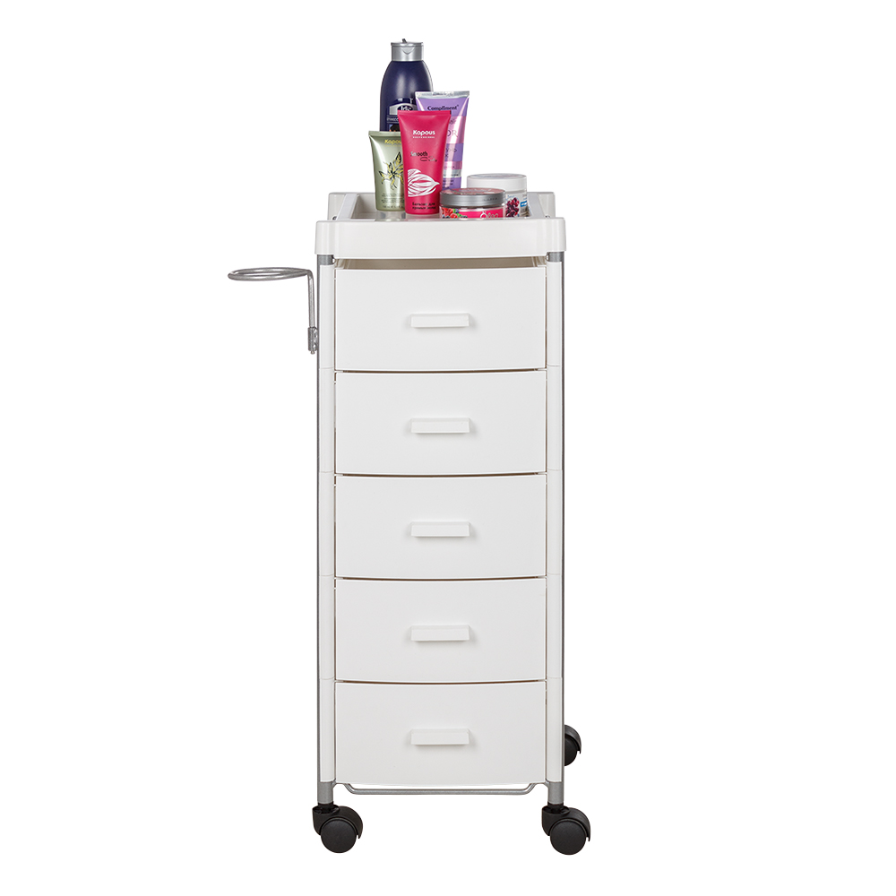 Тележка парикмахерская Глорис-04, белый