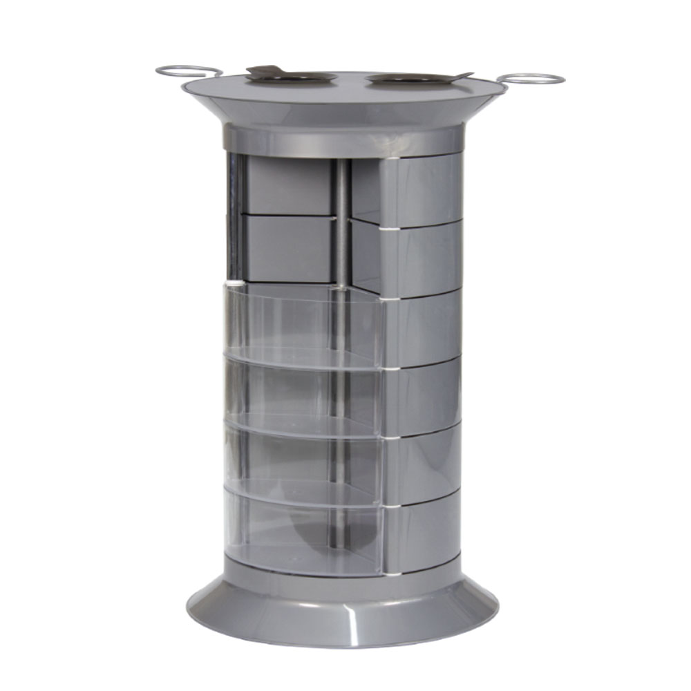 Парикмахерская тележка GiroCo Ofelia Plus, черный