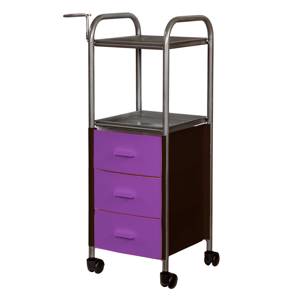 Тележка парикмахерская Глорис-09, салатовый