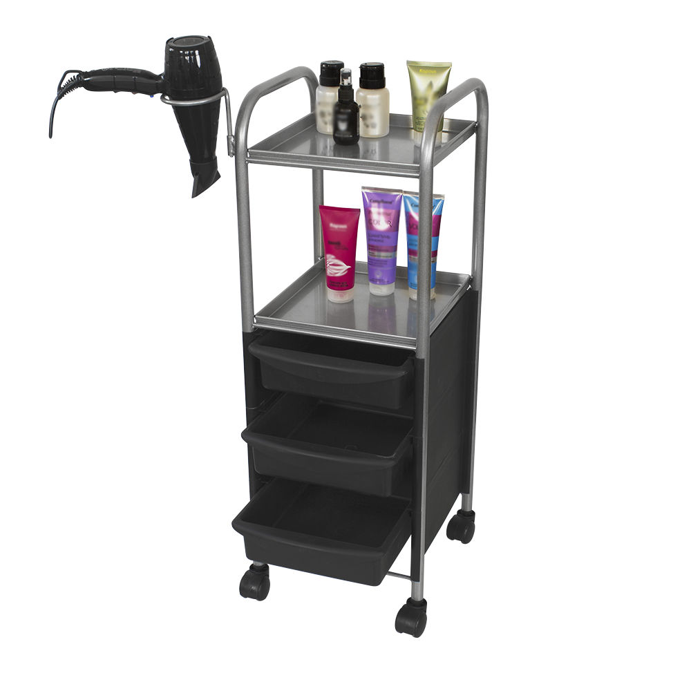 Тележка парикмахерская М-09, черный