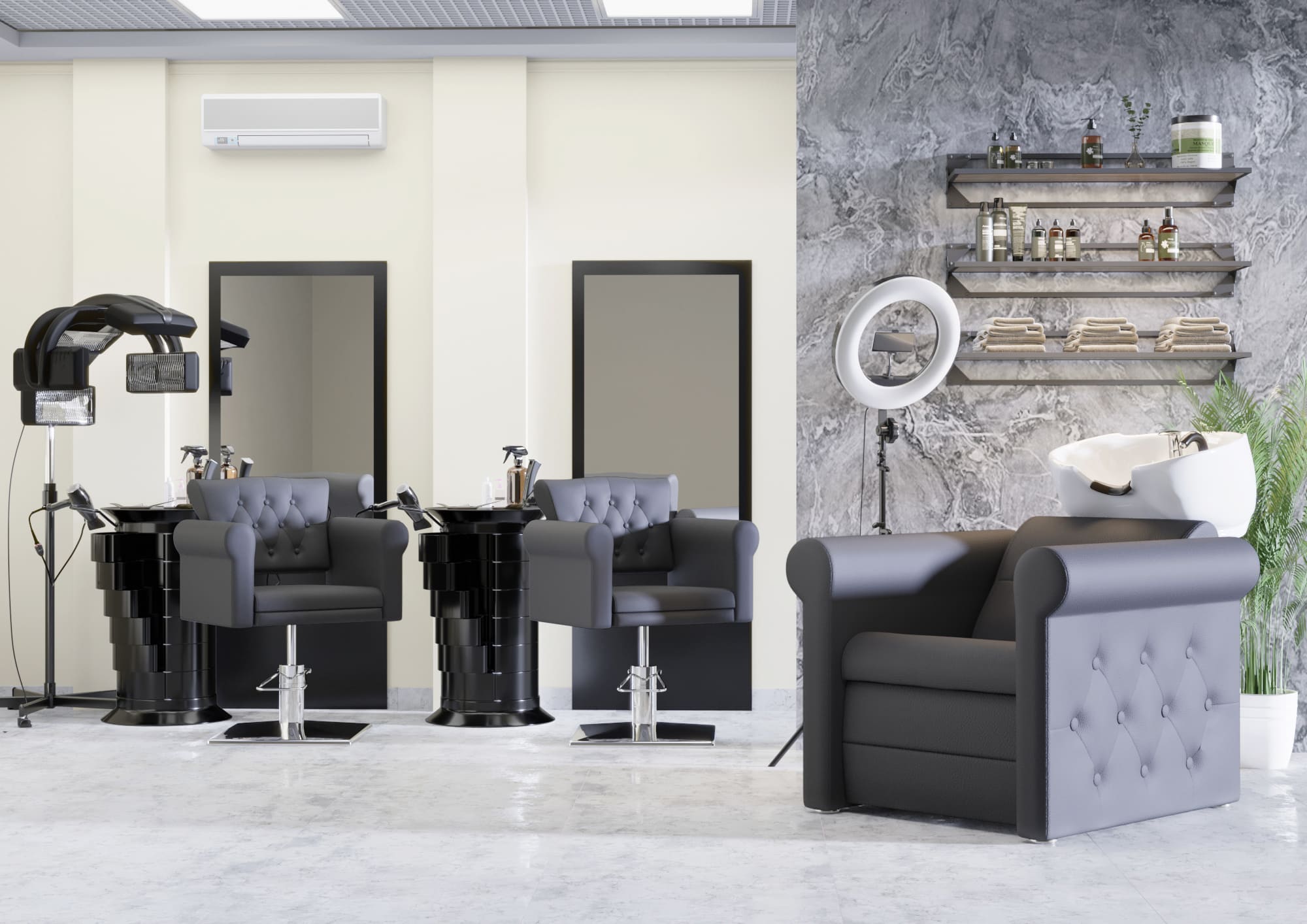 Комплект Грейс (кресло+мойка)