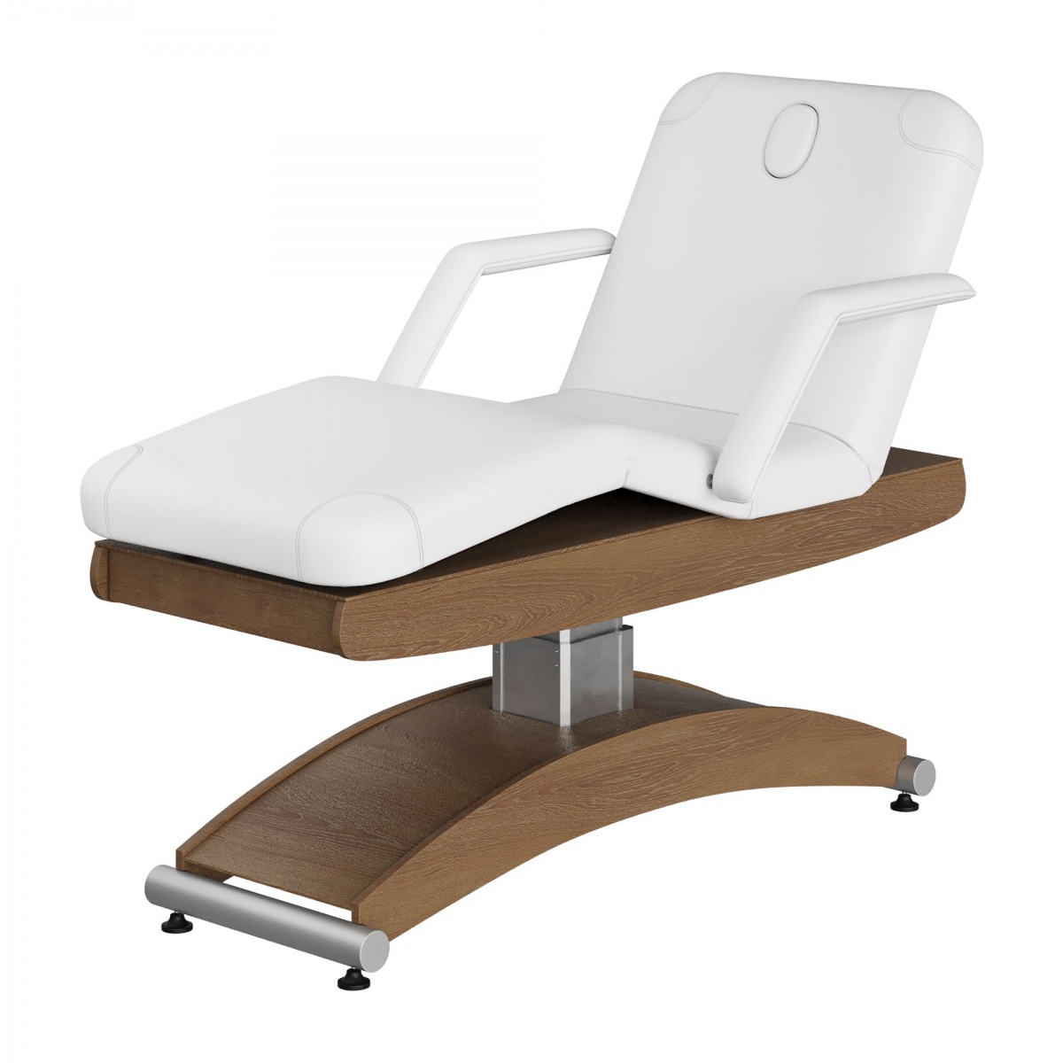 СПА кушетка Аврора, светлый каркас, 3 мотора