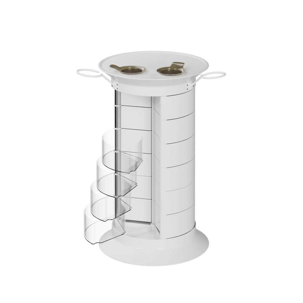 Парикмахерская тележка GiroCo Ofelia Plus, белый